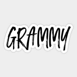 Grammy Family Shirt Black Text Sticker